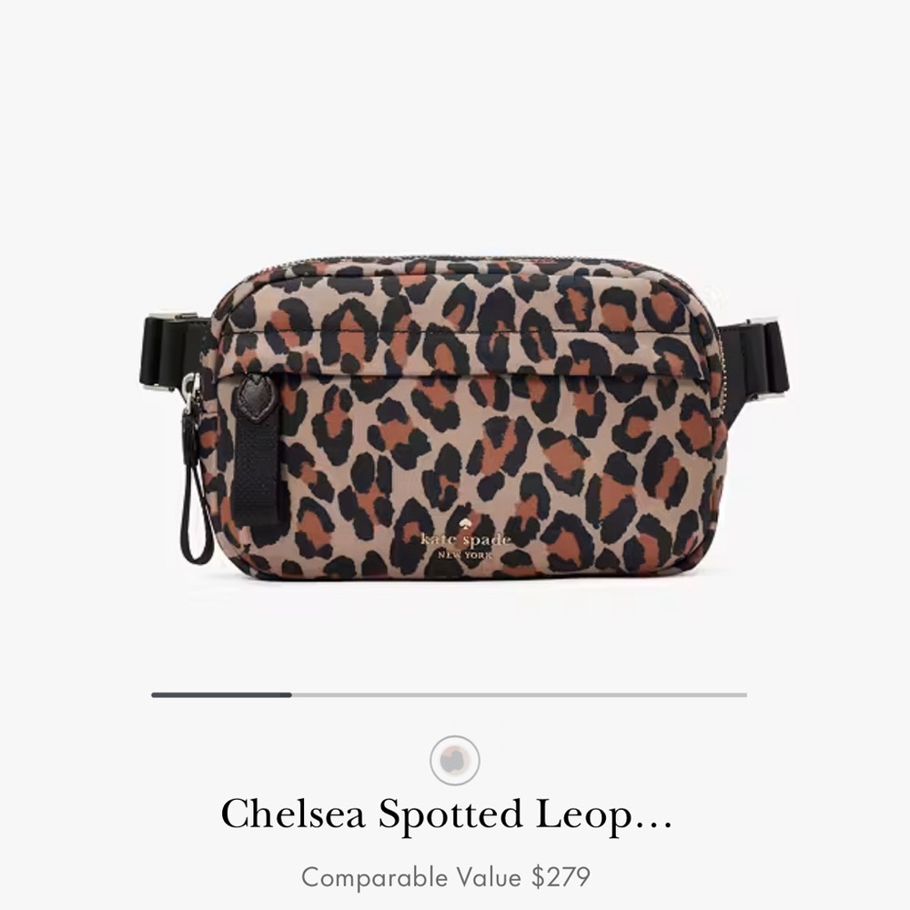 Kate Spade Leopard Print Belt Bag